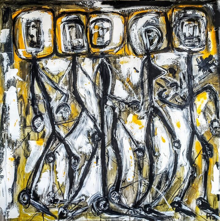 绘画,  39.4x39.4 in 