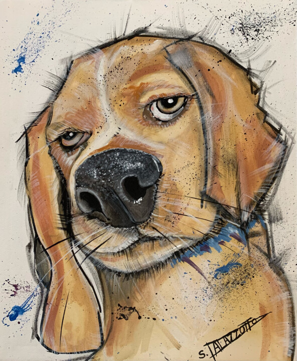 绘画,  21.7x18.5 in 