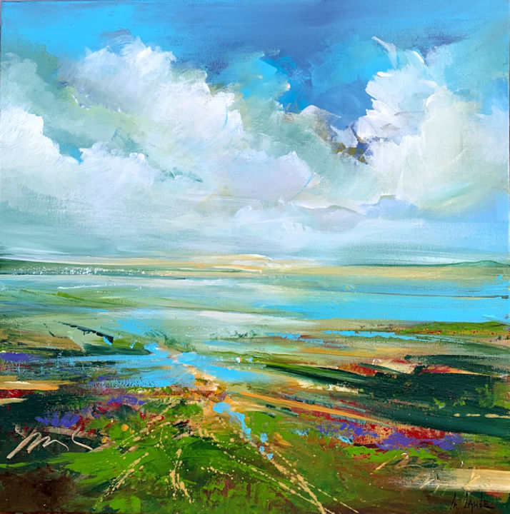 Summer 绘画, 19.7x19.7 in