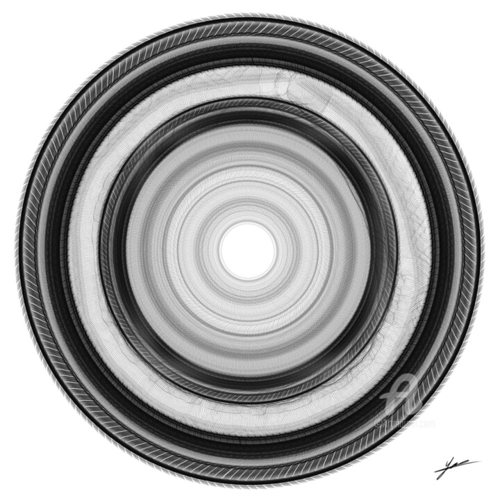 Digital Arts titled "Paradoks" by Y. Eylül, Original Artwork, Digital Painting