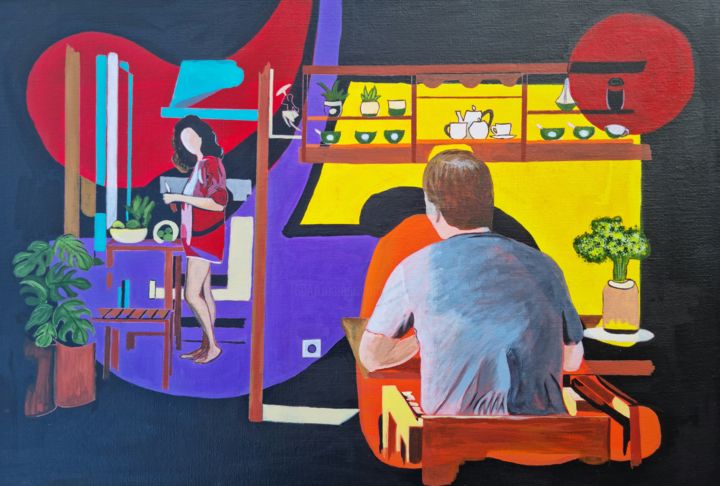 Ciné Pop 绘画, 20.1x28.7 in