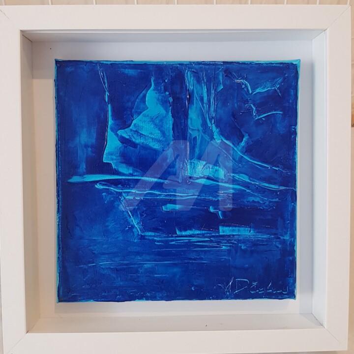LE NAVIRE FANTOME 绘画, 7.9x7.9 in