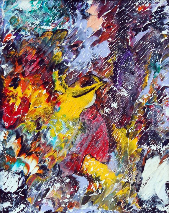 제목이 "L'envol - Collectio…"인 미술작품 Charles Carson로, 원작, 아크릴