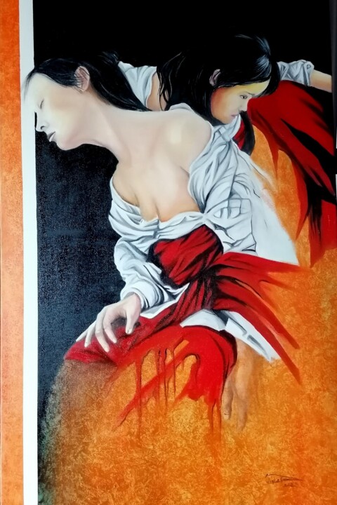 La gemella 绘画, 39.4x23.6 in