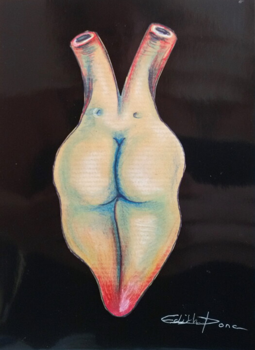 图画,  6.3x4.7 in 