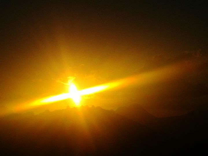 Photography titled "Angelic Sun" by Charles Rierny, Original Artwork, Non Manipulated Photography