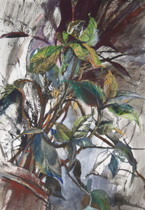 绘画,  21.7x14.6 in 