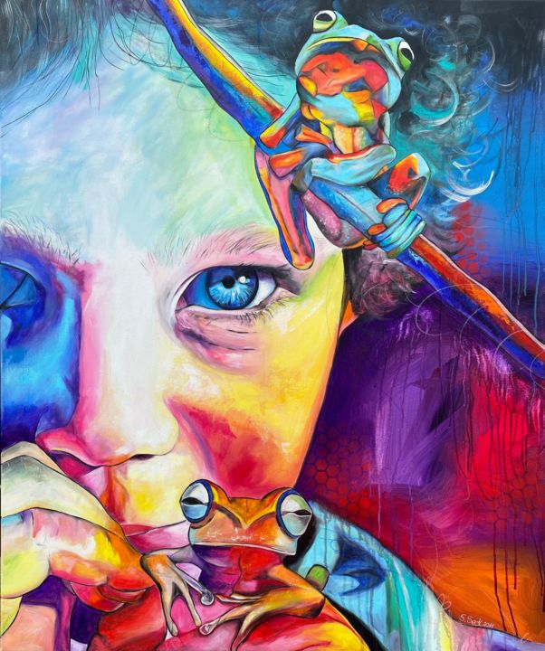 Tyler 绘画, 47.2x39.4 in