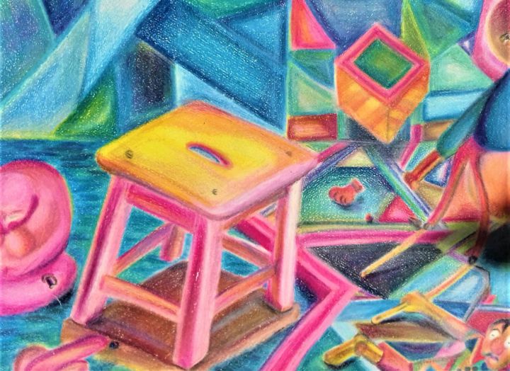 ‘apocalypse' 图画, 9.5x12.6 in