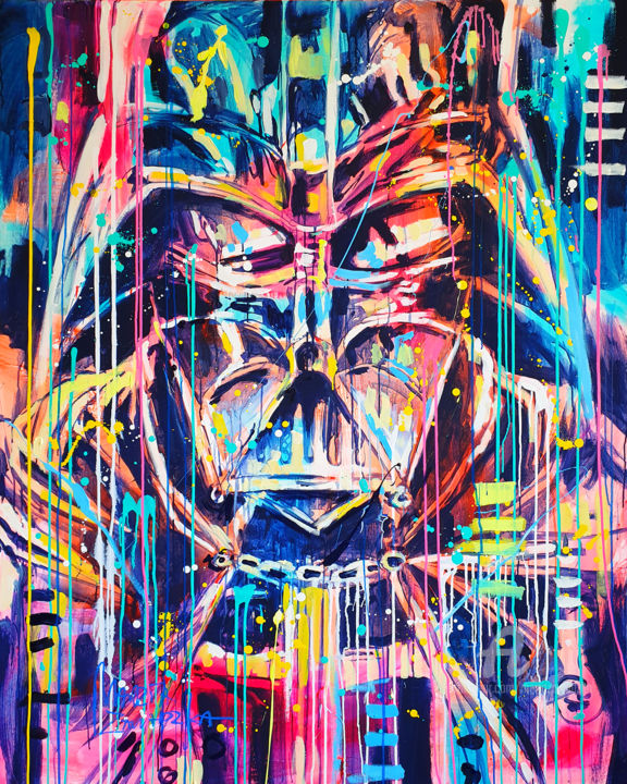 Vader 绘画, 59.1x47.2 in