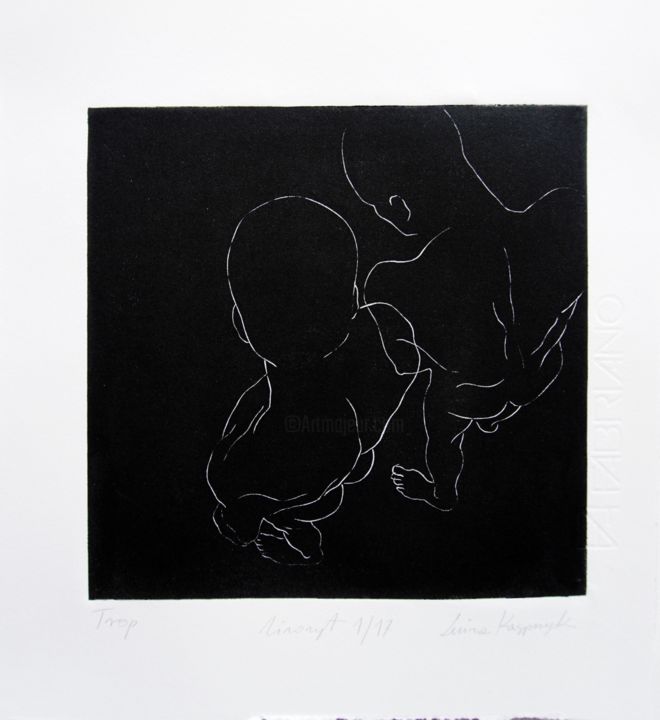 印花与版画,  6.9x6.7 in 