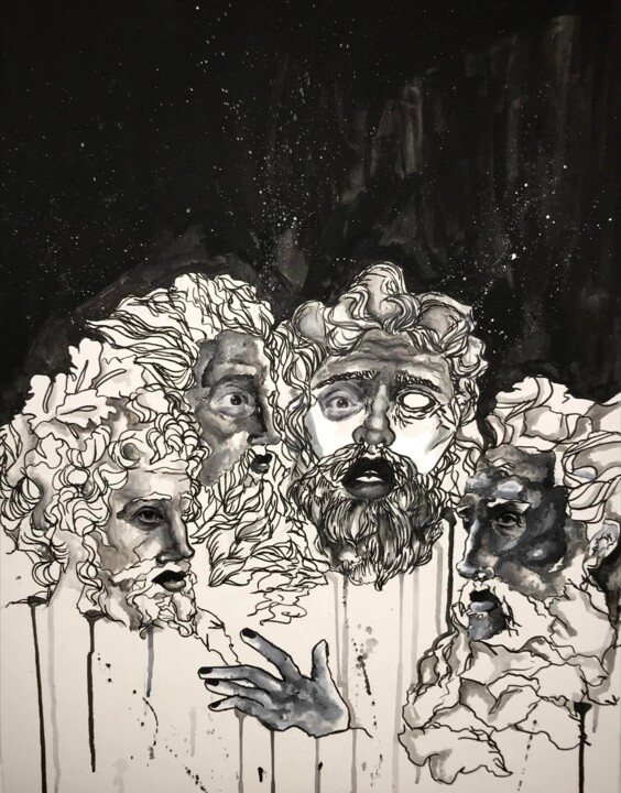 绘画,  39.4x29.5 in 