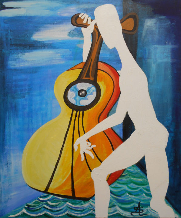 Notes marines 绘画, 25.6x21.3 in