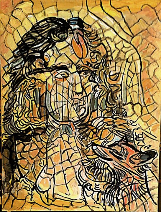 绘画,  31.5x23.6 in 