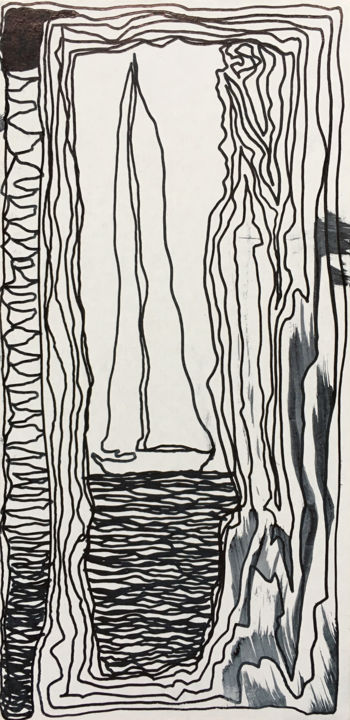 图画,  7.3x3.5 in 