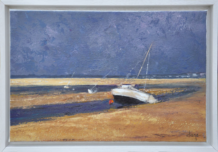 L voilier 绘画, 10.6x15.8 in
