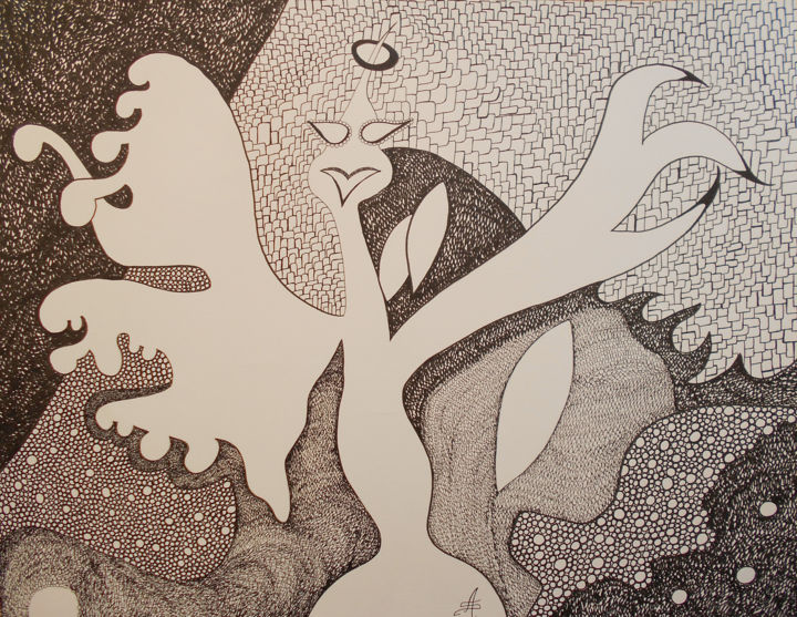 图画,  19.7x25.6 in 