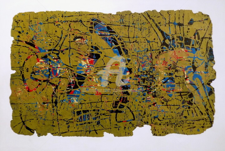 Fragments-VII 印花与版画, 23.6x35.4 in