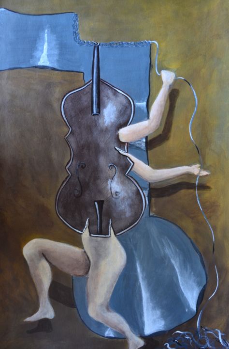 ponto musical 绘画, 15.8x11.8 in