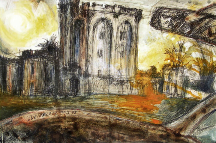 绘画,  19.7x27.6 in 