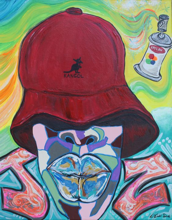J-Z 绘画, 20x16 in