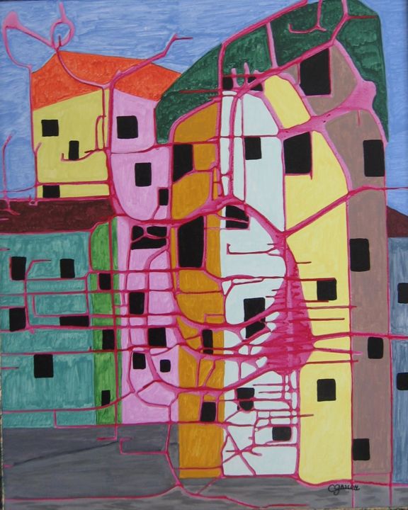 绘画,  29.9x24 in 