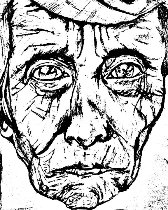 Digital Arts titled "Sorrowful Silence" by Endruma, Original Artwork, 2D Digital Work