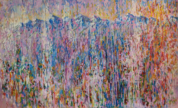 绘画,  35.4x59.1 in 