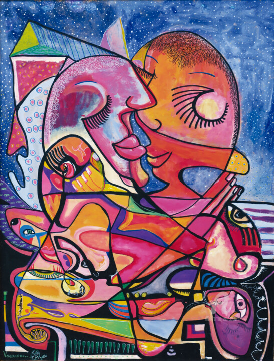 SIMPLEMENTE VERANO 绘画, 33.5x25.6 in