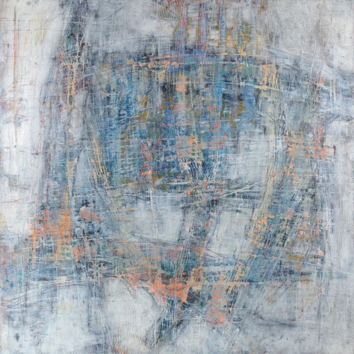 Malarstwo zatytułowany „Untitled, 8” autorstwa Martin Sieverding, Oryginalna praca, Olej