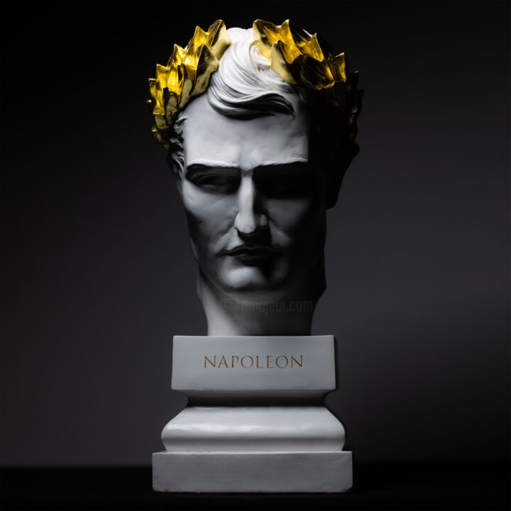 Buste de Napoléon Bonaparte 雕塑, 11.2x4.7 in