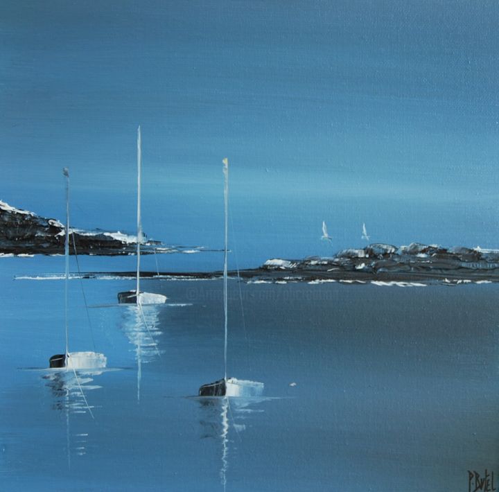 绘画,  13x13 in 