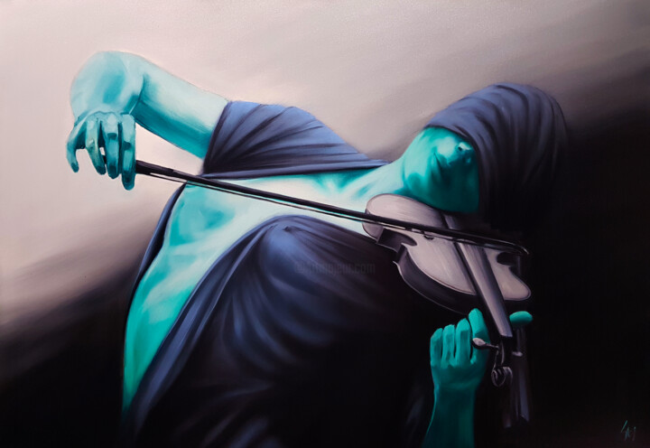绘画,  27.6x39.4 in 