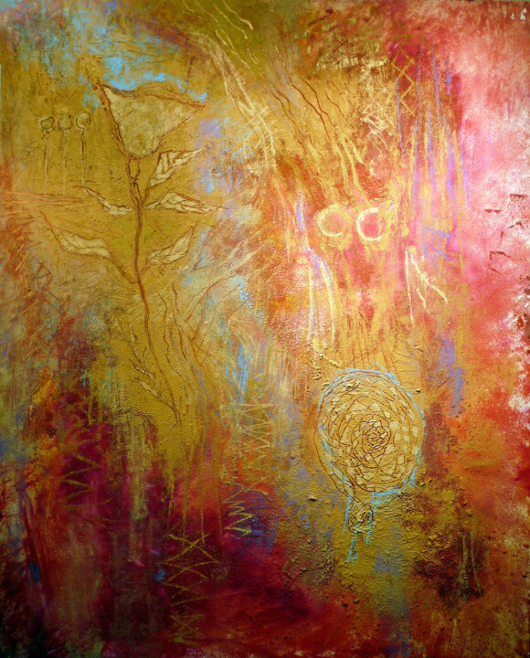 depth 绘画, 59.8x48 in