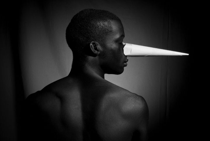 "Nosejob" from the serie INFABULARIUM 摄影, 22.1x29.5 in