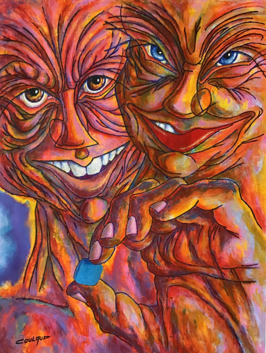 绘画,  24x18.1 in 