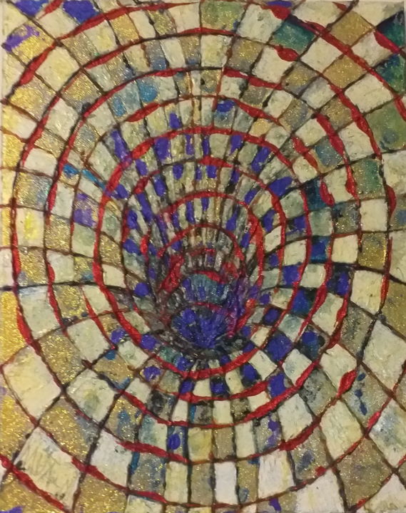 GATE TO OTHER DIMENSIONS 绘画, 19.7x15.8 in