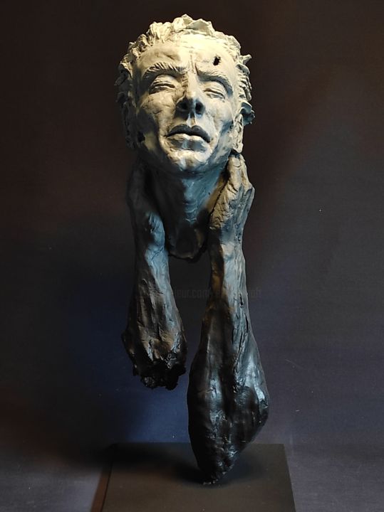 "Hope" 雕塑, 24.8x9.8 in