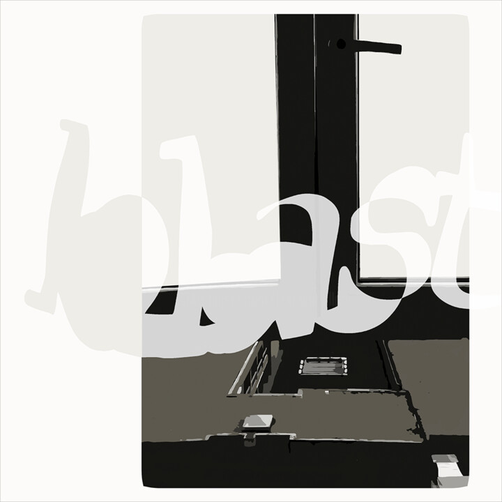 blast_1 数字艺术, 11.4x11.4 in