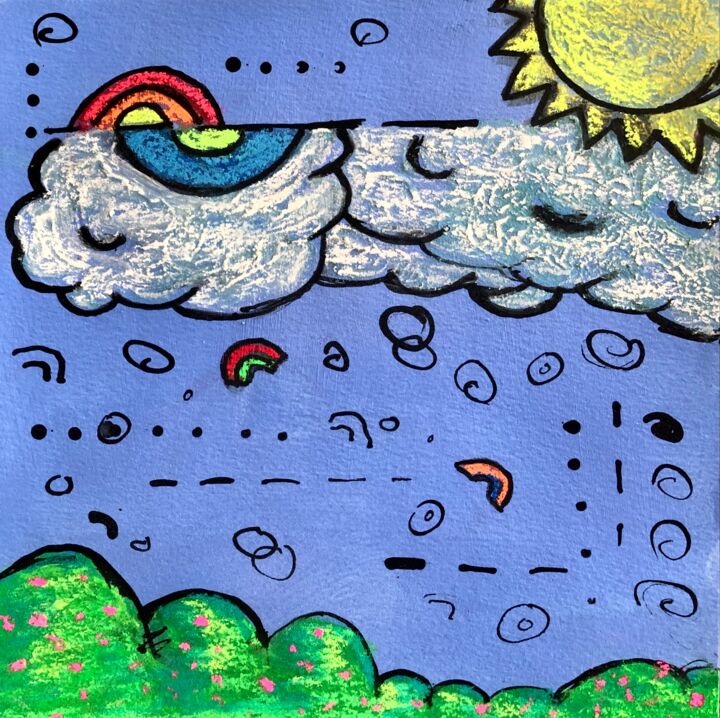 绘画,  8x8 in 