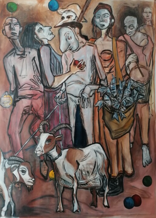 绘画,  70.9x51.2 in 