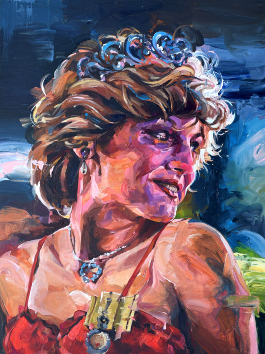 Pintura intitulada "CROIS EN TOI 07" por Arindam Biswas, Obras de arte originais, Acrílico