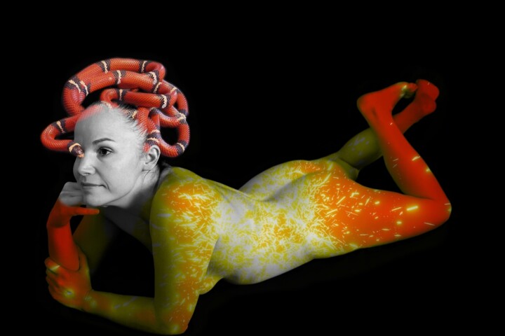 Photography titled "Image 157" by Marie Maitre, Original Artwork, Manipulated Photography
