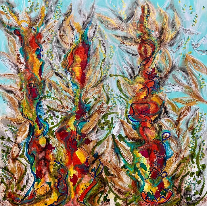 绘画,  20x20 in 