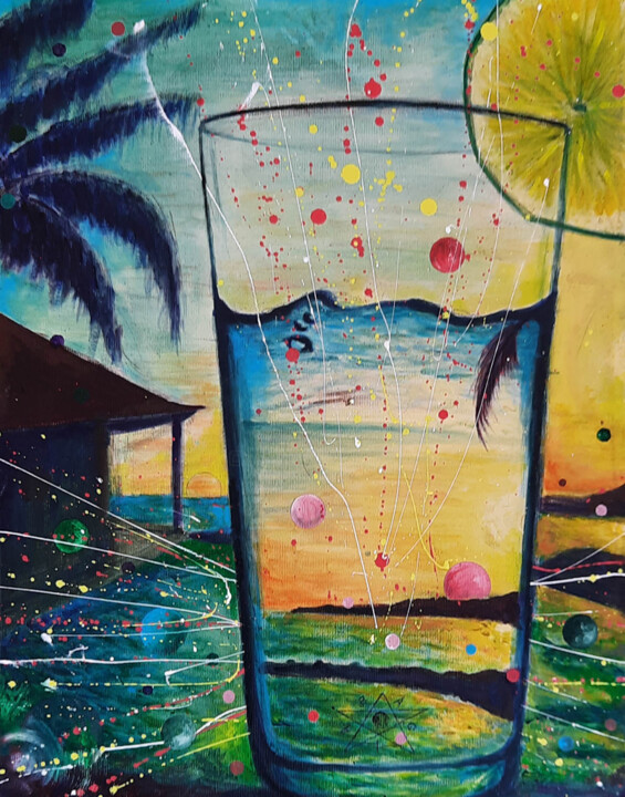 绘画,  17.7x13.8 in 