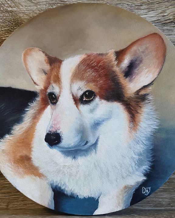 绘画,  11.8x11.8 in 