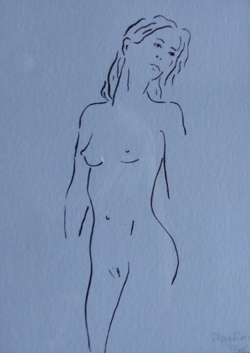 Printmaking titled "Sérigraphie n° 28" by Paul Maulpoix, Original Artwork, Screenprinting