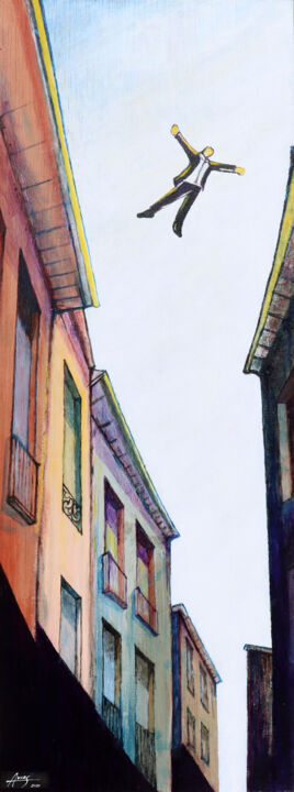Ville 绘画, 23.6x8.7 in