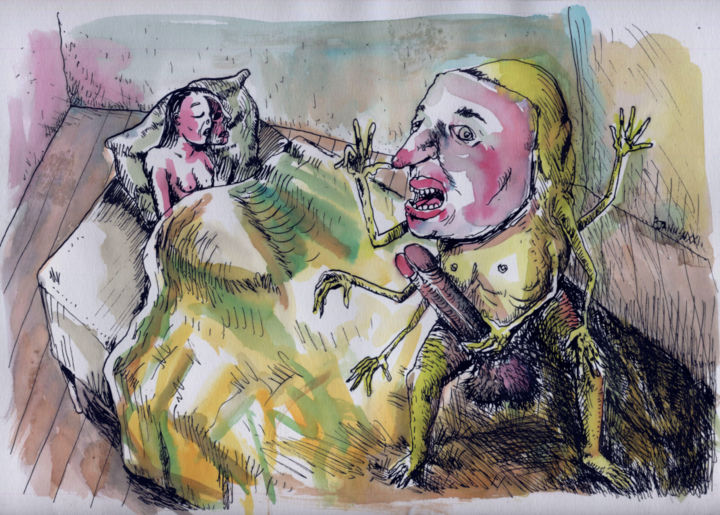 图画,  8.3x11.7 in 