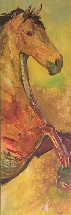 Cabré 绘画, 47.2x15.8 in